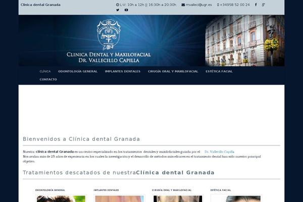 Dentalia-child-theme theme site design template sample