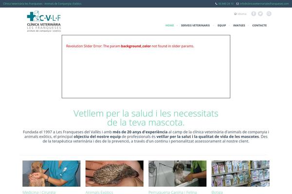 Rocco theme site design template sample