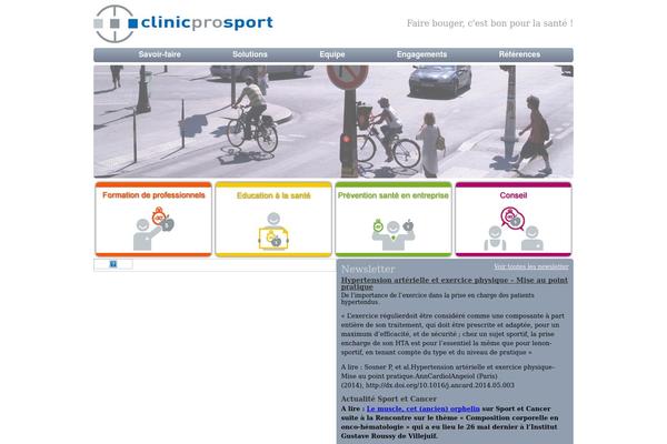 Cps theme site design template sample