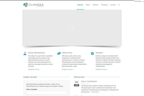 Site using Client Scroller Widget plugin
