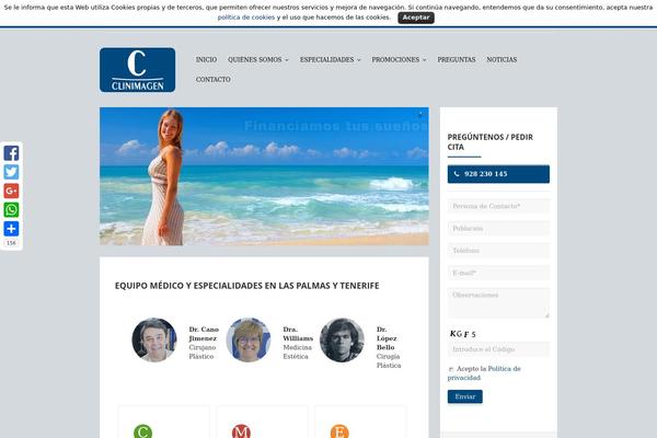 Ace theme site design template sample