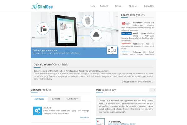 Wp_clava theme site design template sample