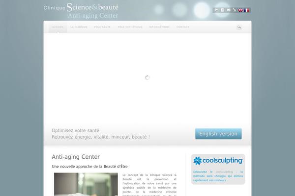 Awake theme site design template sample
