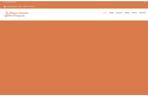 Avas theme site design template sample