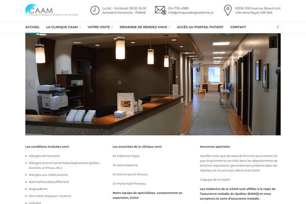 Medicare theme site design template sample