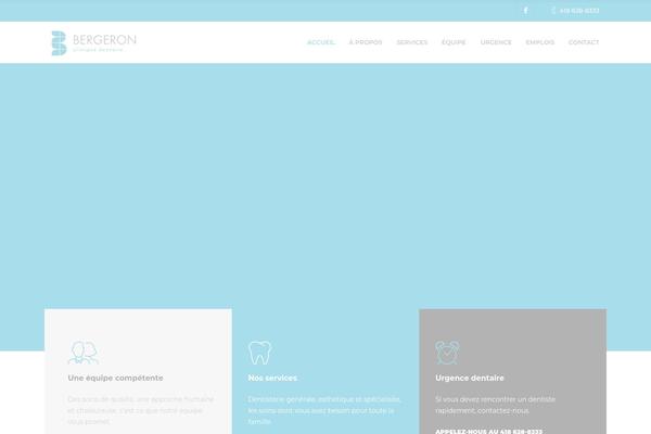 Etalon theme site design template sample
