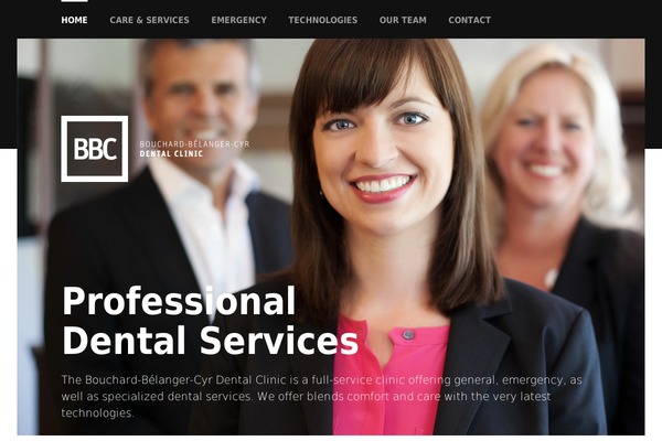 Bbc theme site design template sample