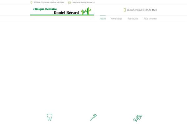 Dental-clinic-child theme site design template sample