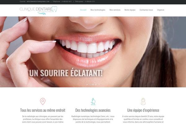 Florida Child theme site design template sample