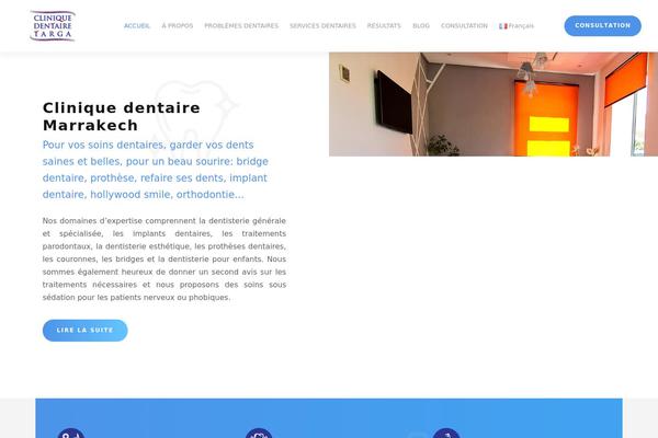 Mediz theme site design template sample