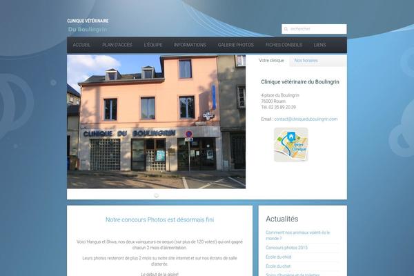 Avenue theme site design template sample