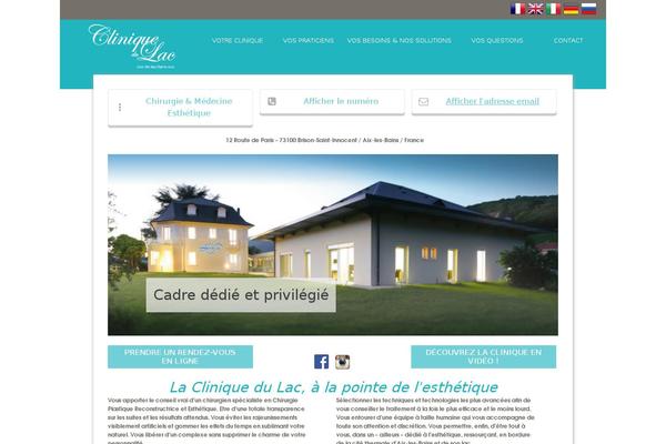 cliniquedulac.com site used Cliniquedulac
