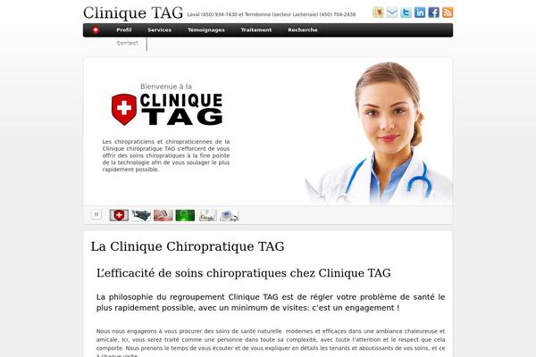 Iblogpro theme site design template sample