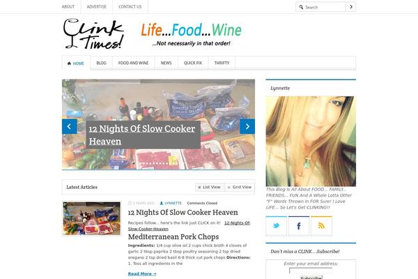 TechNews theme site design template sample
