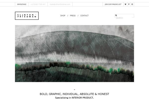 Hybrid theme site design template sample