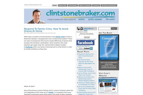 clintstonebraker.com site used PrimePress