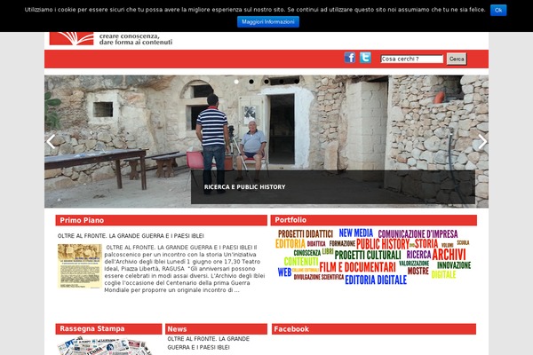 Porto theme site design template sample