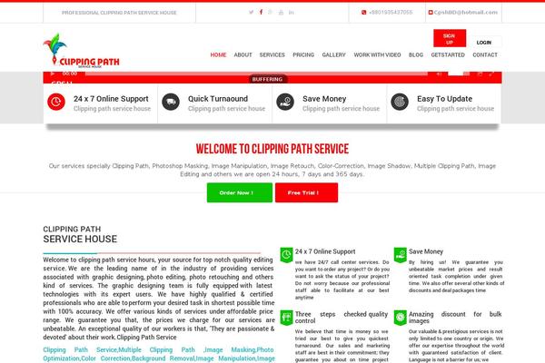 Site using WP Social Sharing plugin