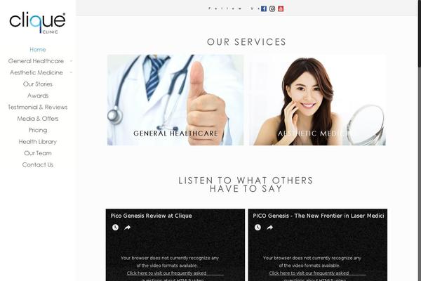 Site using Custom Facebook Feed plugin