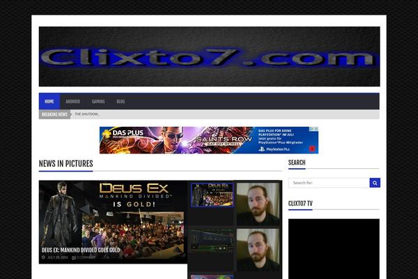 MediaNews theme site design template sample