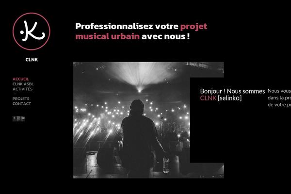 The7 Child theme site design template sample