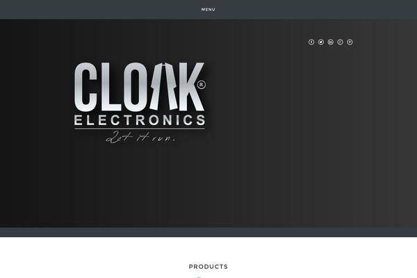 Cayse theme site design template sample