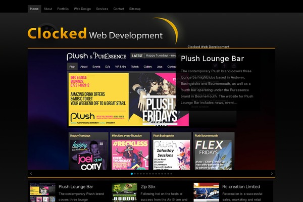 Organic_tech theme site design template sample