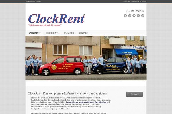 Modernize theme site design template sample