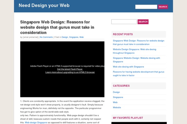 Site using Contact Me plugin