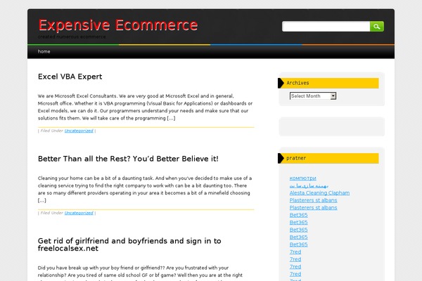 Arb theme site design template sample