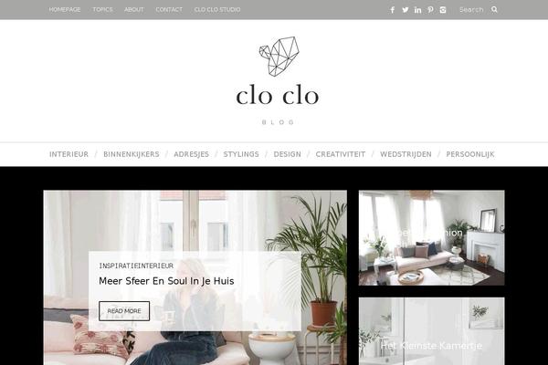 Simplemag theme site design template sample