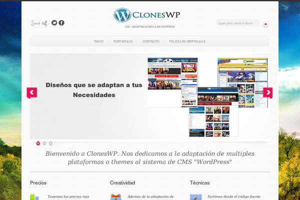 CW2 WordPress theme, websites list used CW2 theme CW2 theme websites examples