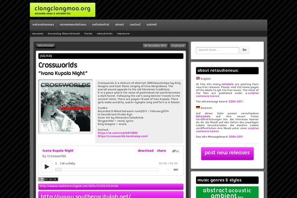 Site using Posts-widget plugin