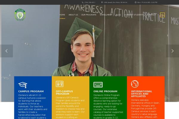 Masterstudy-child theme site design template sample