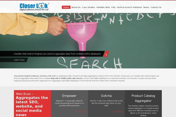 Kallchild theme site design template sample
