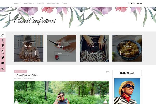 Armonioso theme site design template sample