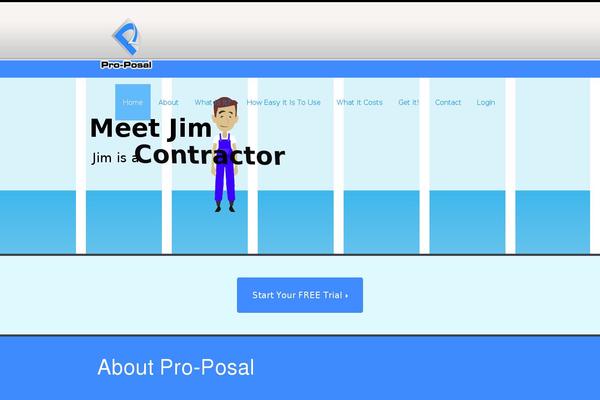 Amb theme site design template sample