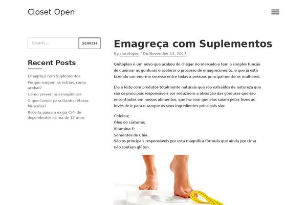 Pine theme site design template sample