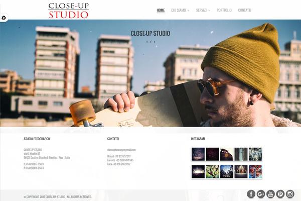 Oshine theme site design template sample