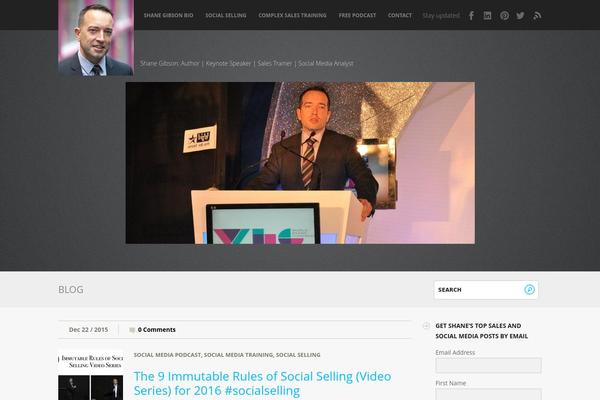 Fizz theme site design template sample