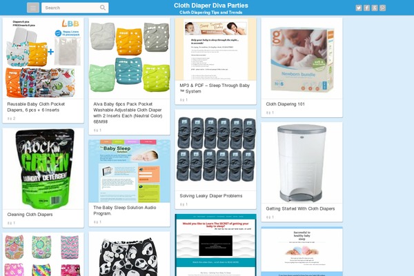 Covert PinPress theme site design template sample