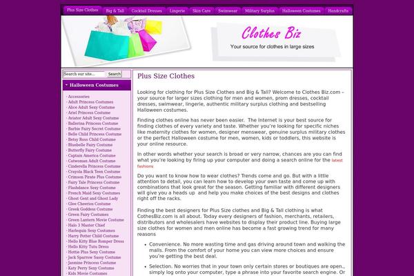 FlexSqueeze theme site design template sample