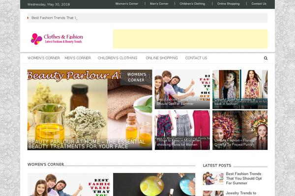 AccessPress Mag theme site design template sample