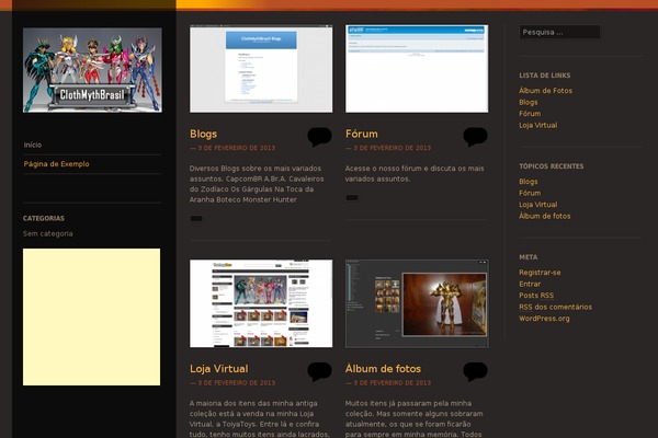 Sunspot theme site design template sample