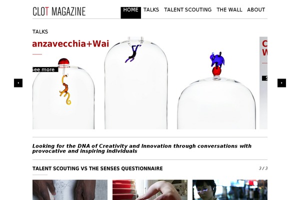 Minimum theme site design template sample