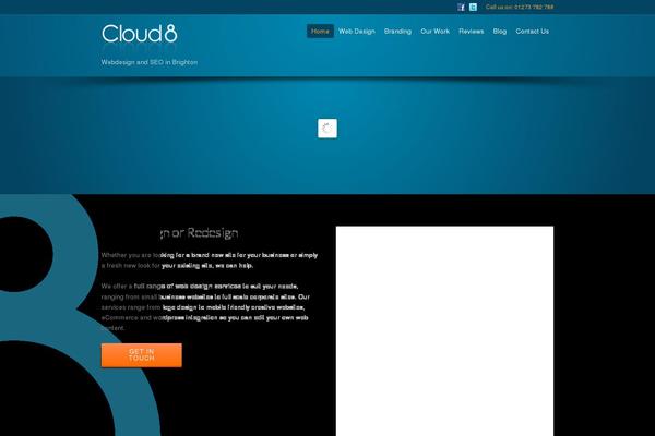 Flare theme site design template sample