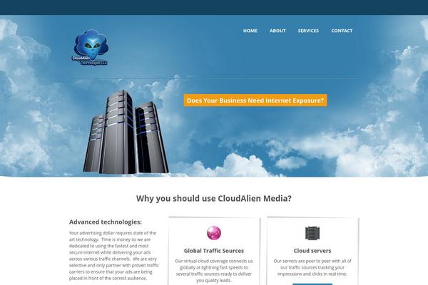 cloudalien.com site used Cloudhoster-1-2
