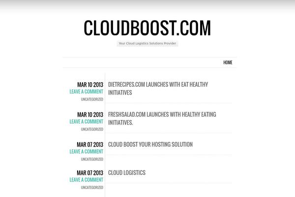 Chunk theme site design template sample
