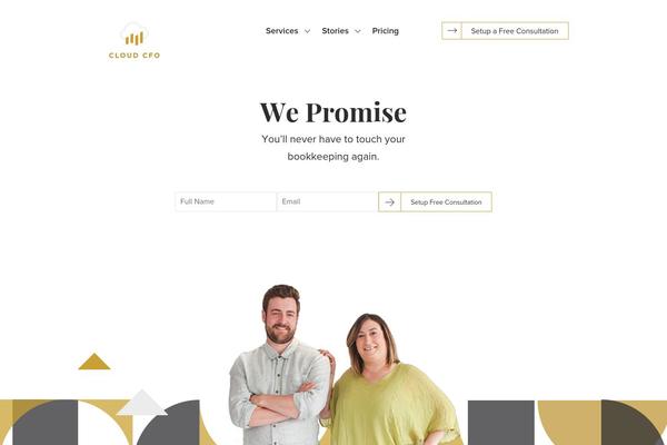 Total Child theme site design template sample