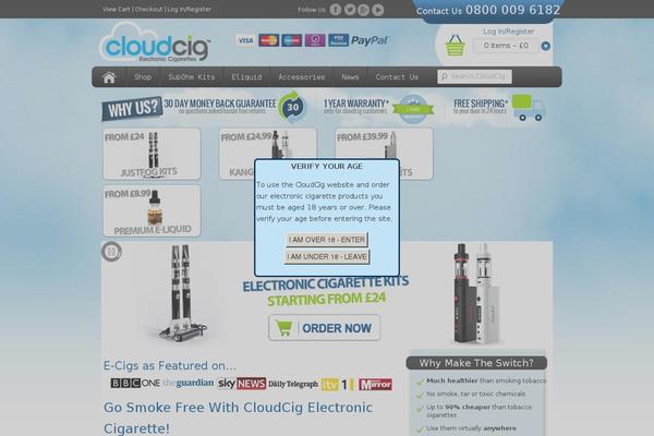 Site using Woocommerce Dropdown Cart Widget. plugin